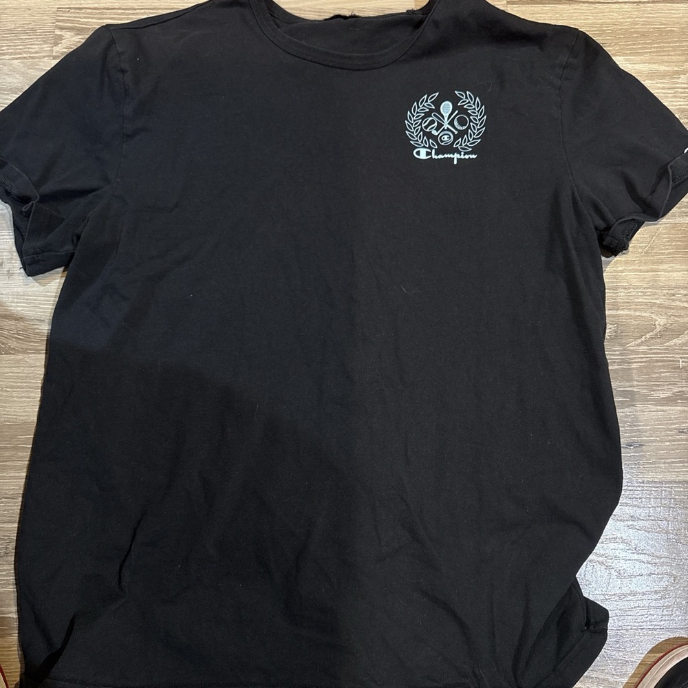 Champion Black Men's T-Shirt